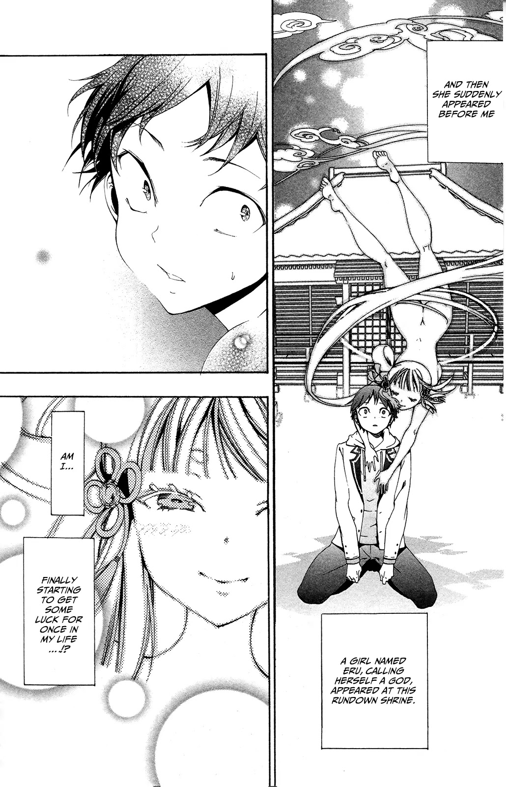 Kami-sama Drop Chapter 2 page 4 - Chapter 2: The Fallen Angel