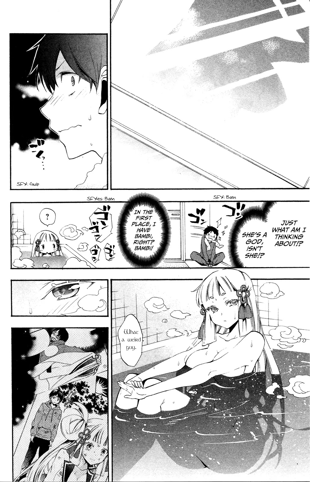 Kami-sama Drop Chapter 2 page 40 - Chapter 2: The Fallen Angel