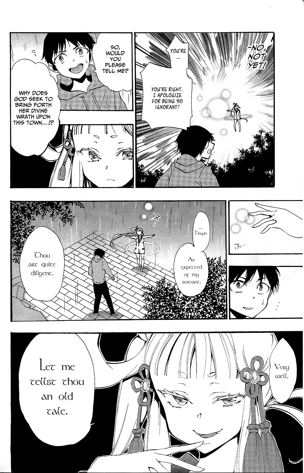Kami-sama Drop Chapter 2 page 8 - Chapter 2: The Fallen Angel