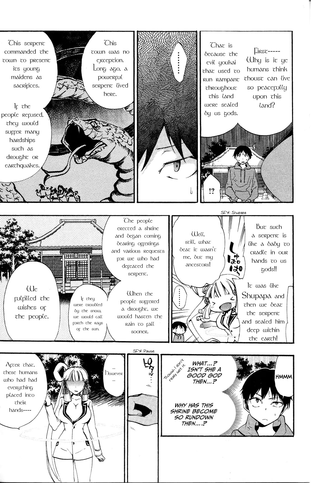 Kami-sama Drop Chapter 2 page 9 - Chapter 2: The Fallen Angel