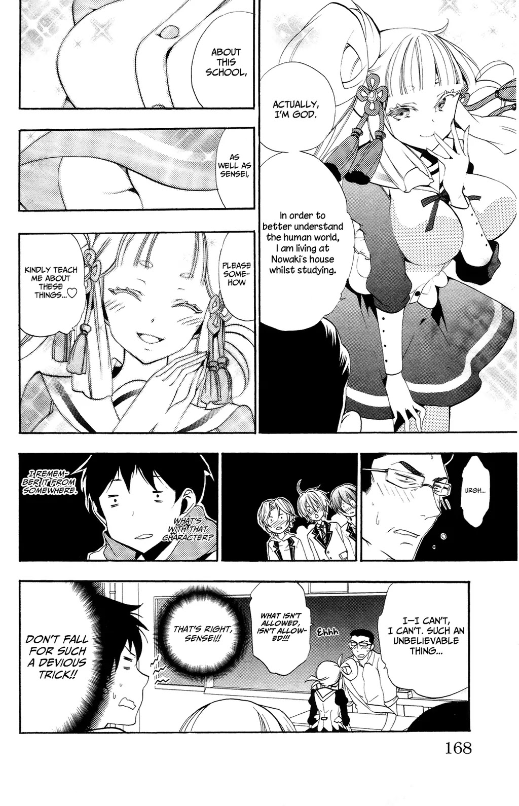 Kami-sama Drop Chapter 4 page 21 - Chapter 4: What I Really Want is...