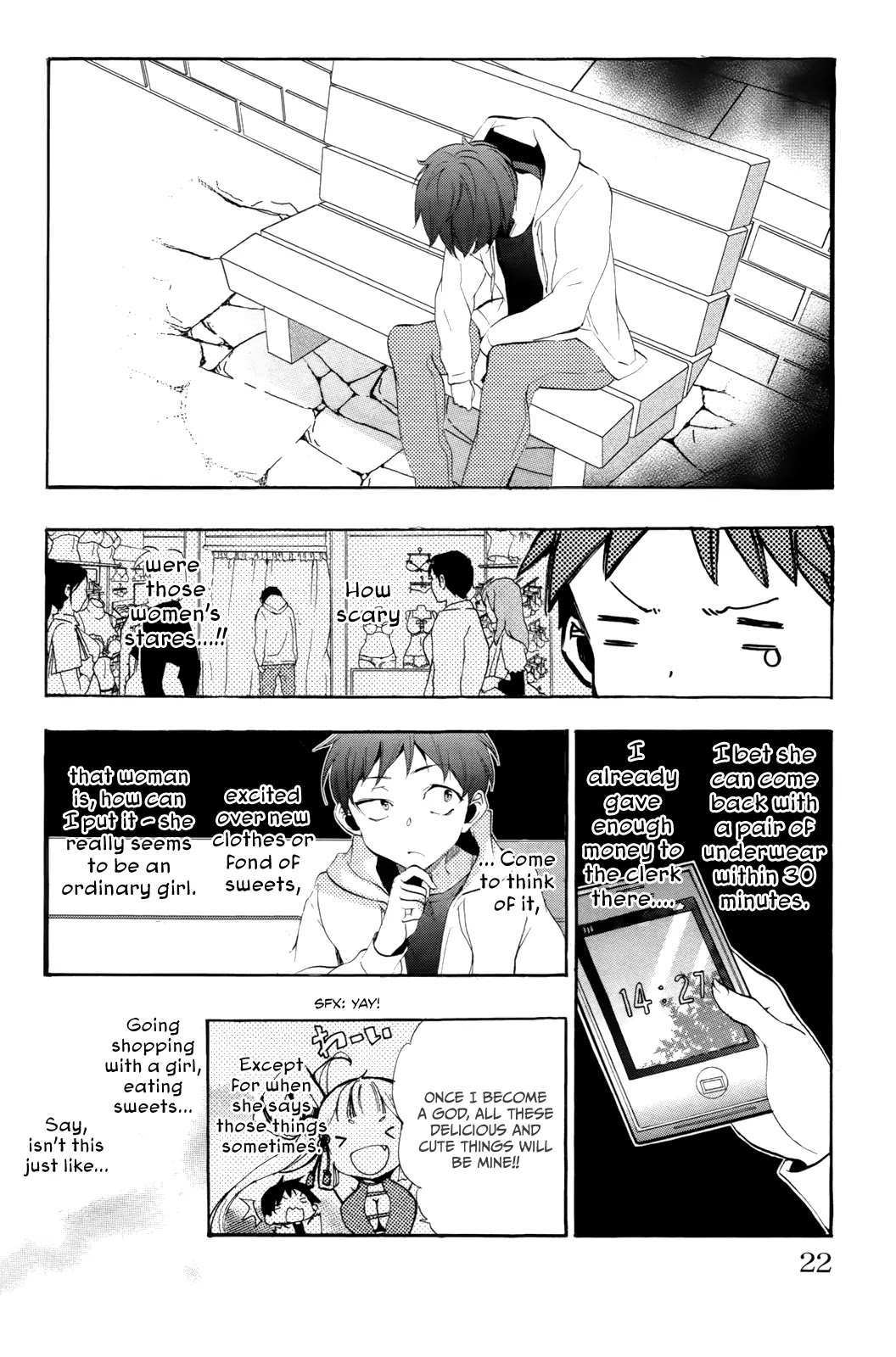 Kami-sama Drop Chapter 5 page 21 - Chapter 5: Kami-sama and An the Angel