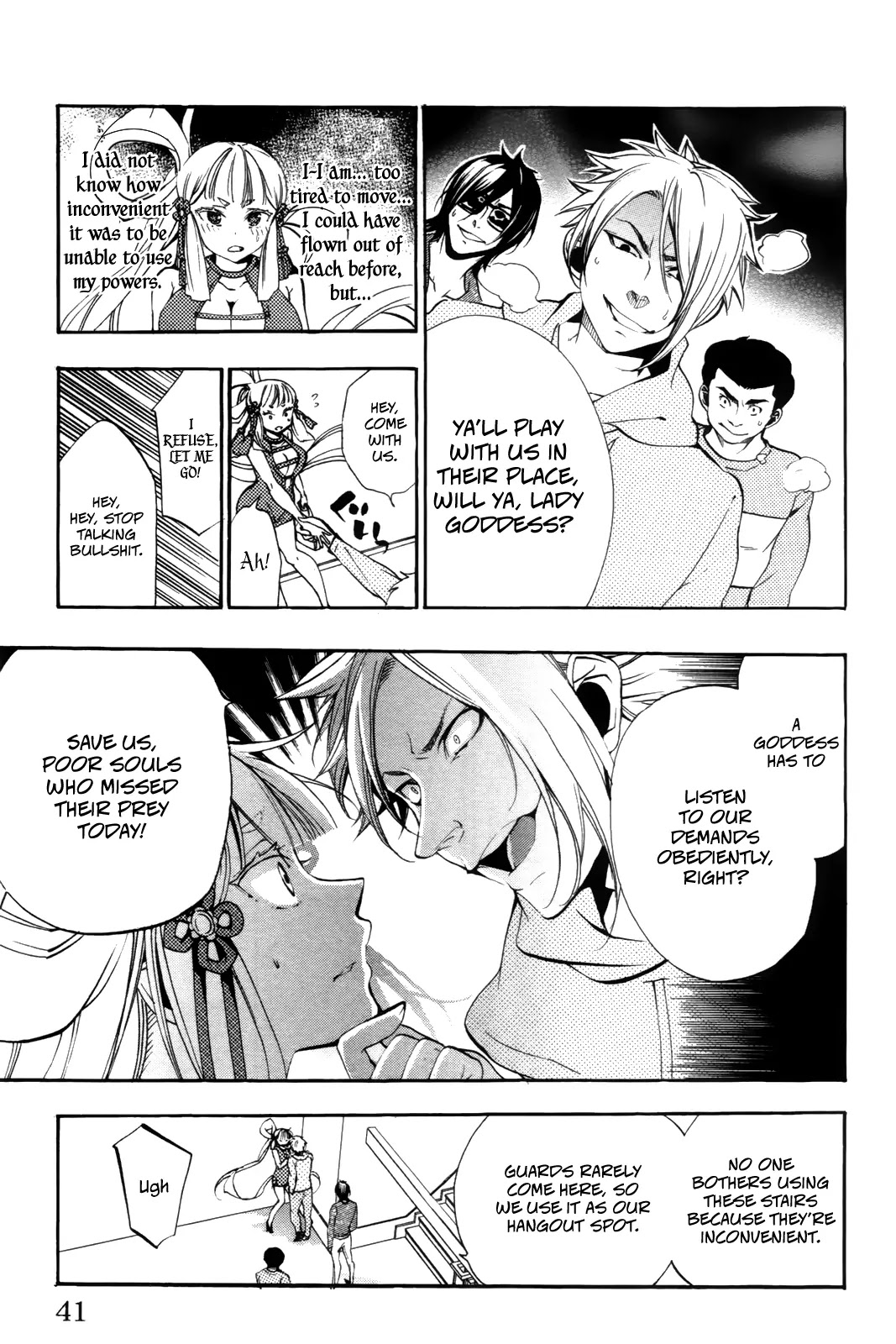 Kami-sama Drop Chapter 5 page 40 - Chapter 5: Kami-sama and An the Angel