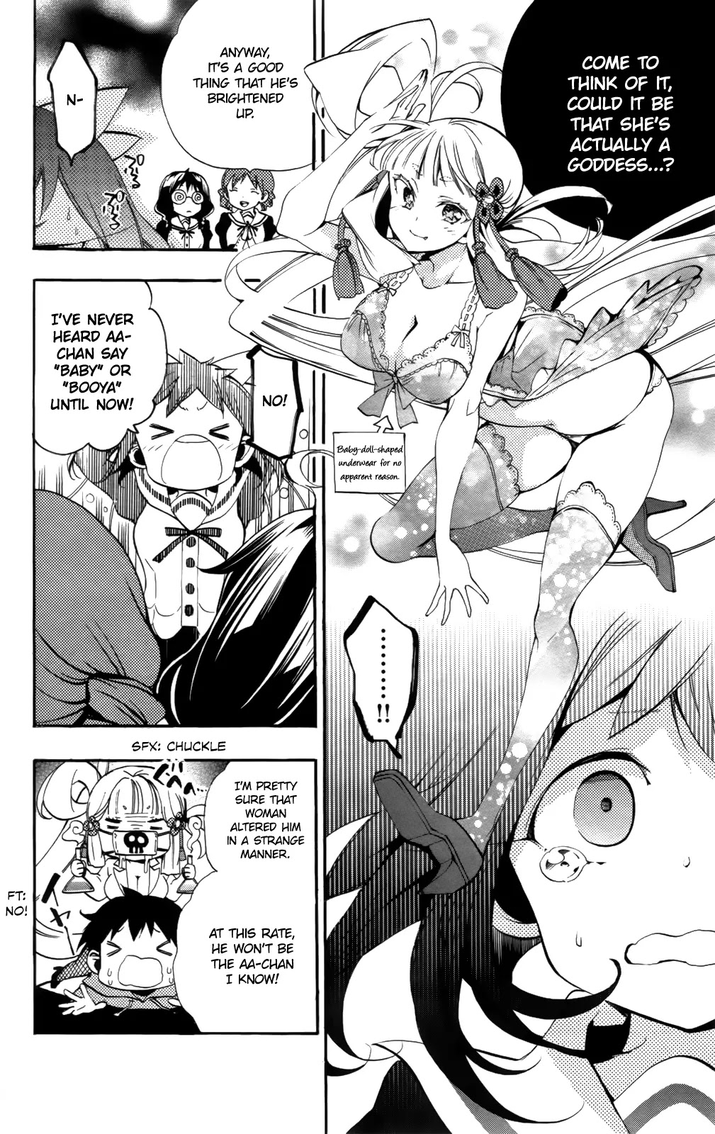 Kami-sama Drop Chapter 5 page 9 - Chapter 5: Kami-sama and An the Angel