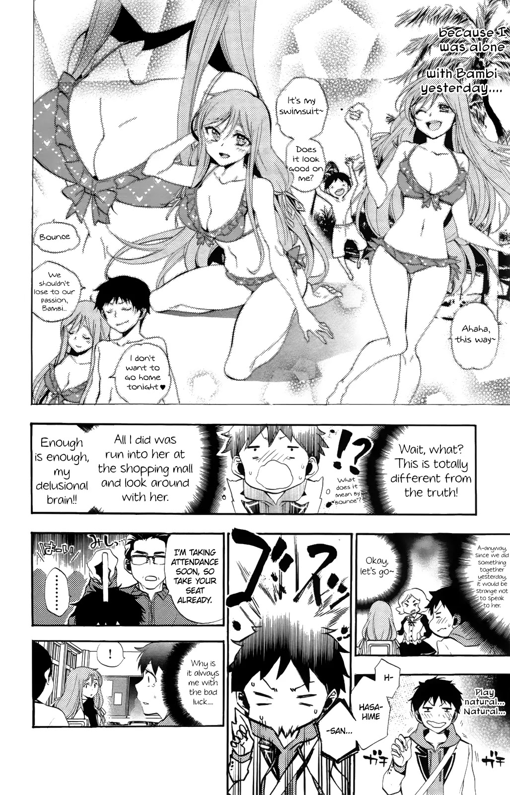 Kami-sama Drop Chapter 6 page 18 - Chapter 6: Bambi's Confession