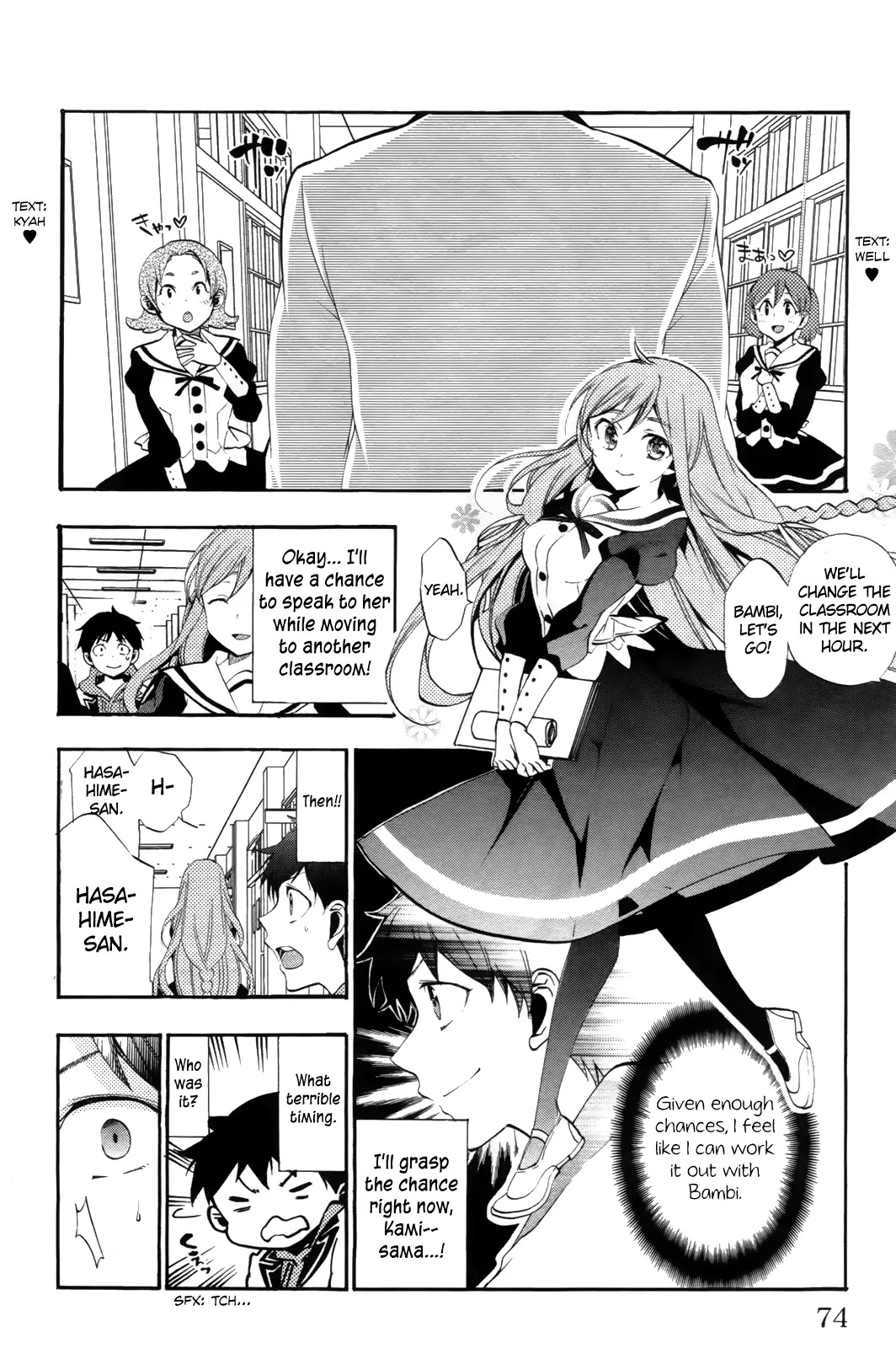 Kami-sama Drop Chapter 6 page 20 - Chapter 6: Bambi's Confession