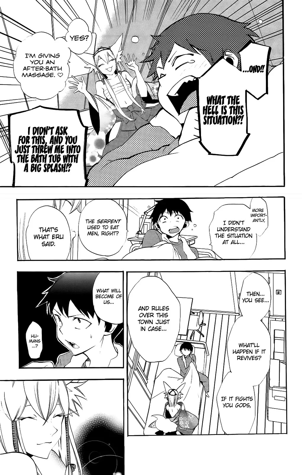 Kami-sama Drop Chapter 7 page 15 - Chapter 7: God and Serpent