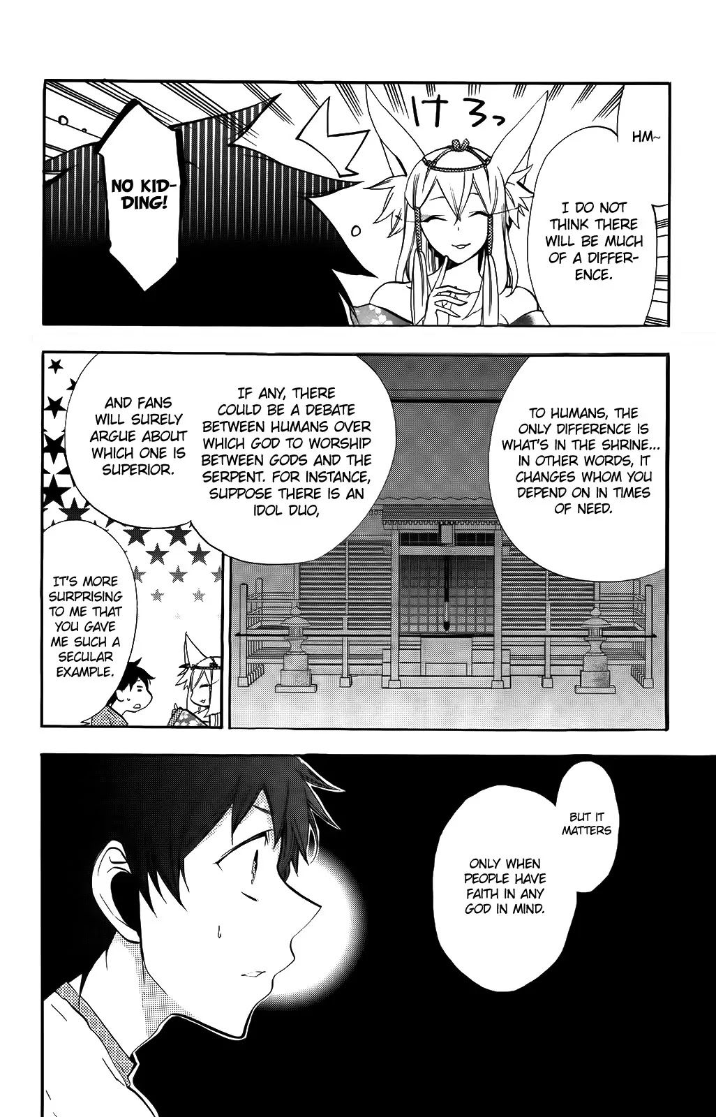 Kami-sama Drop Chapter 7 page 16 - Chapter 7: God and Serpent