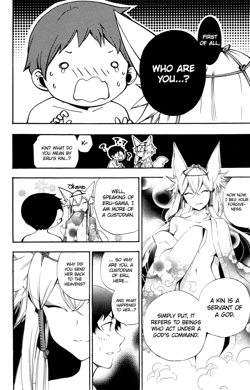 Kami-sama Drop Chapter 7 page 6 - Chapter 7: God and Serpent