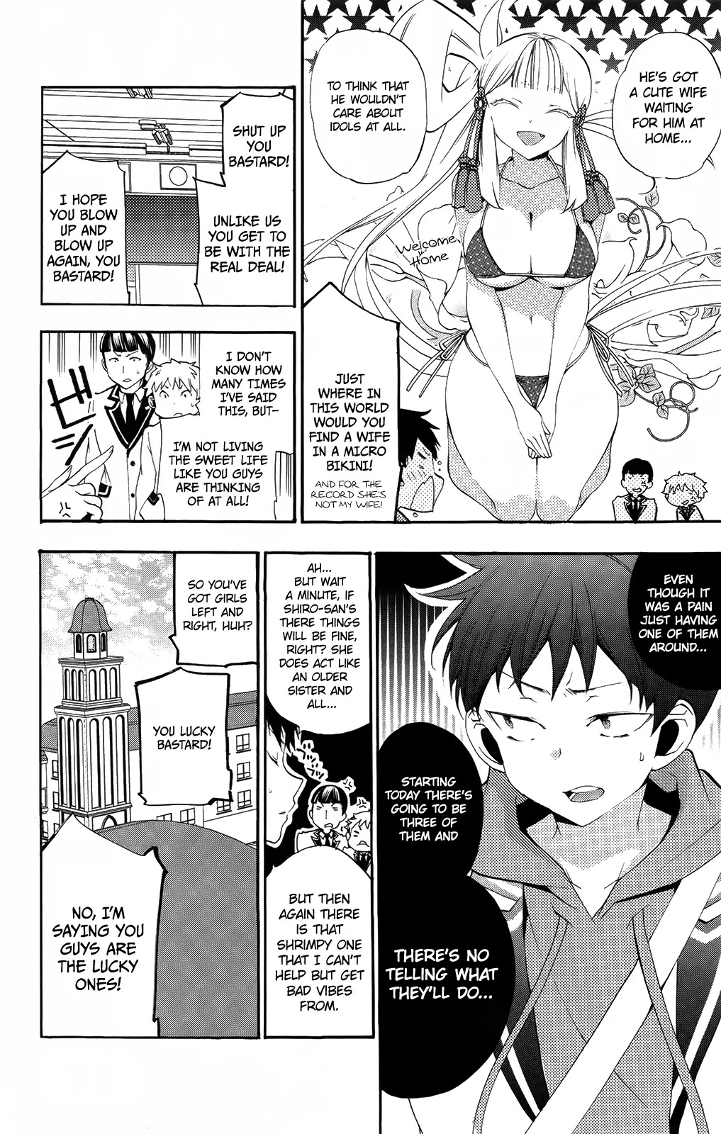 Kami-sama Drop Chapter 8 page 4 - Chapter 8: We will make your wish come true