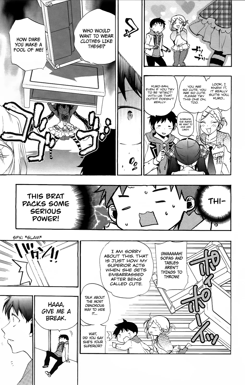 Kami-sama Drop Chapter 8 page 9 - Chapter 8: We will make your wish come true