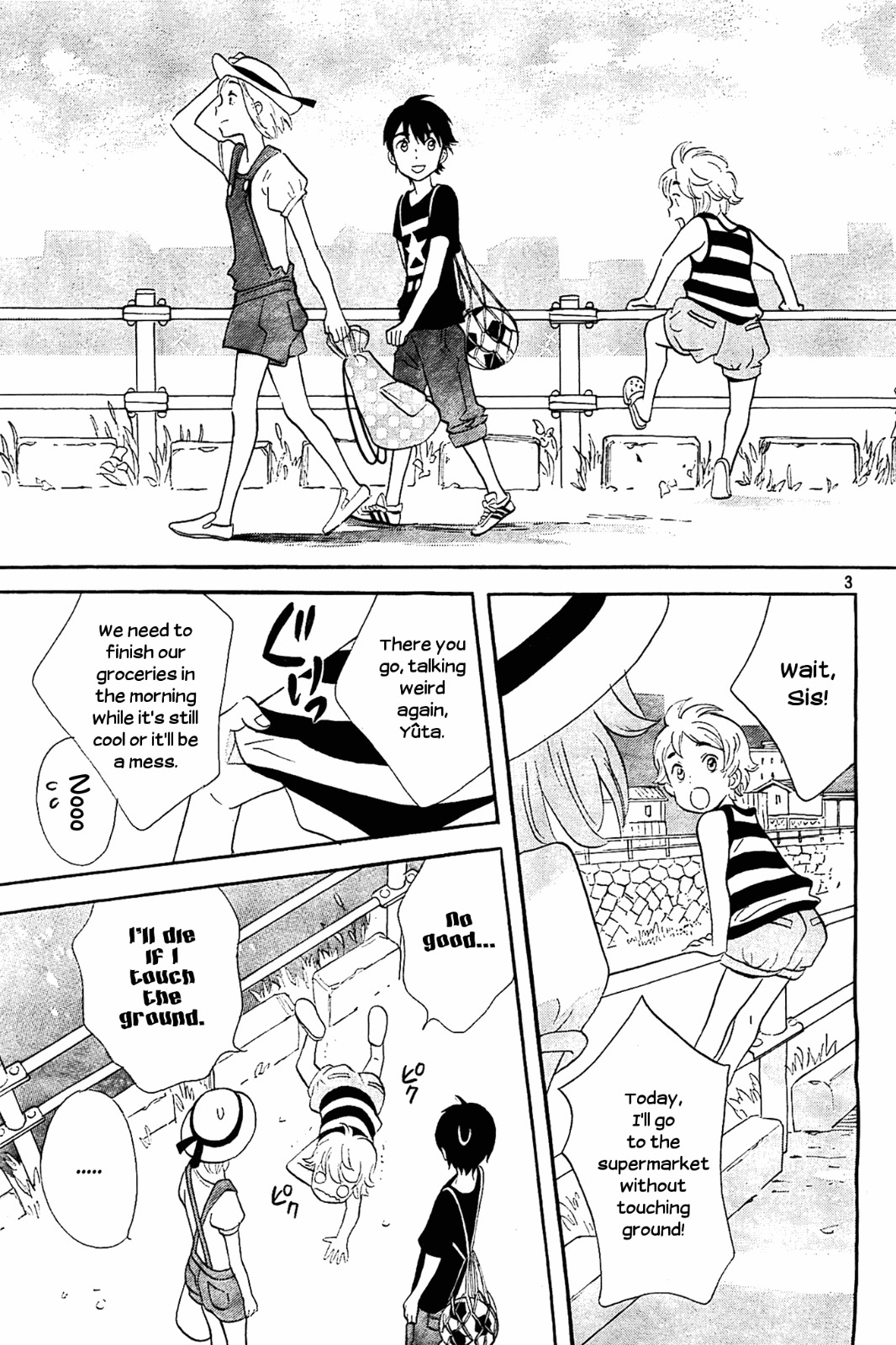 Kami-sama ga Uso o Tsuku. Chapter 3 page 3 - Chapter 3