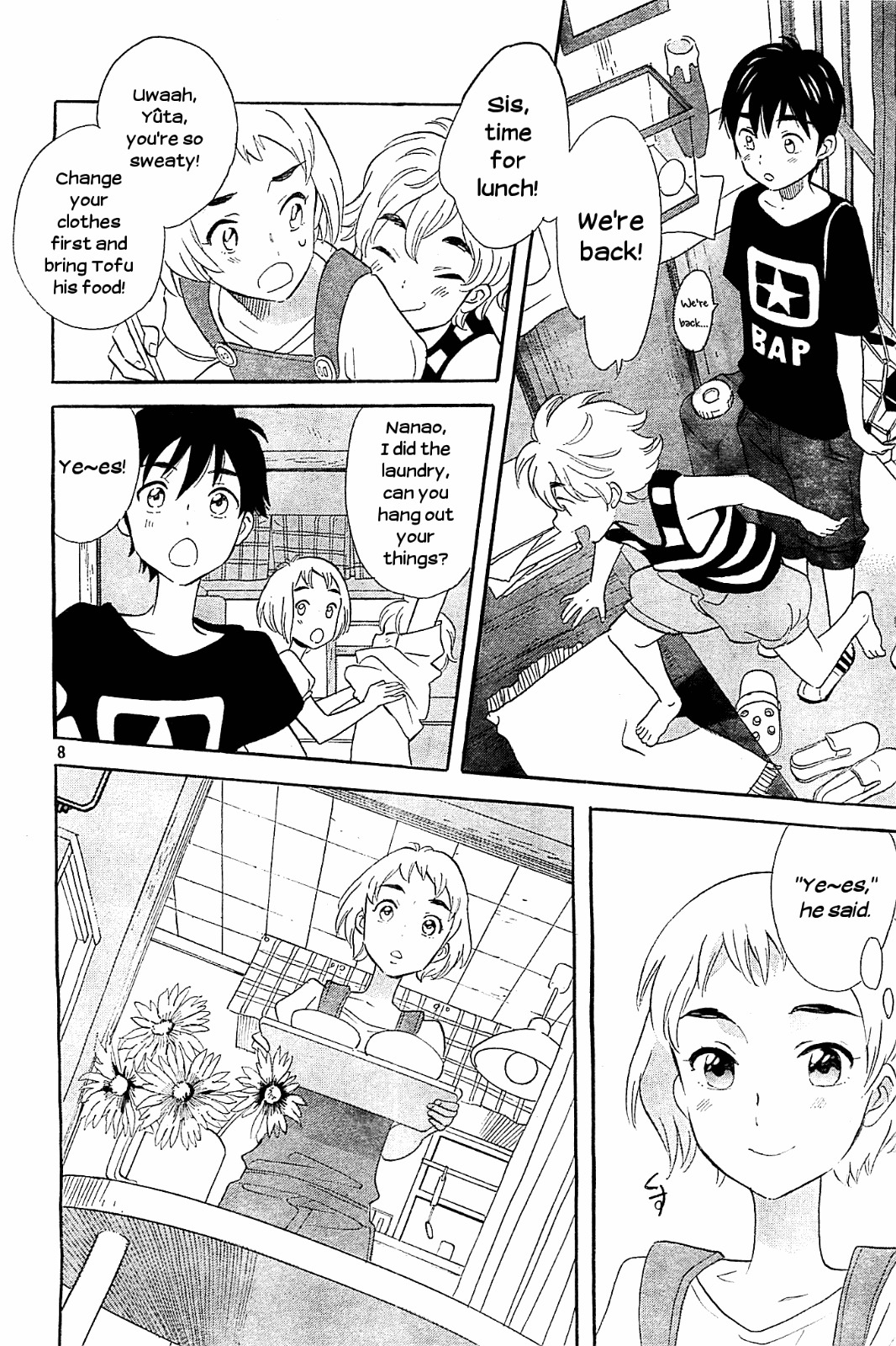 Kami-sama ga Uso o Tsuku. Chapter 3 page 8 - Chapter 3