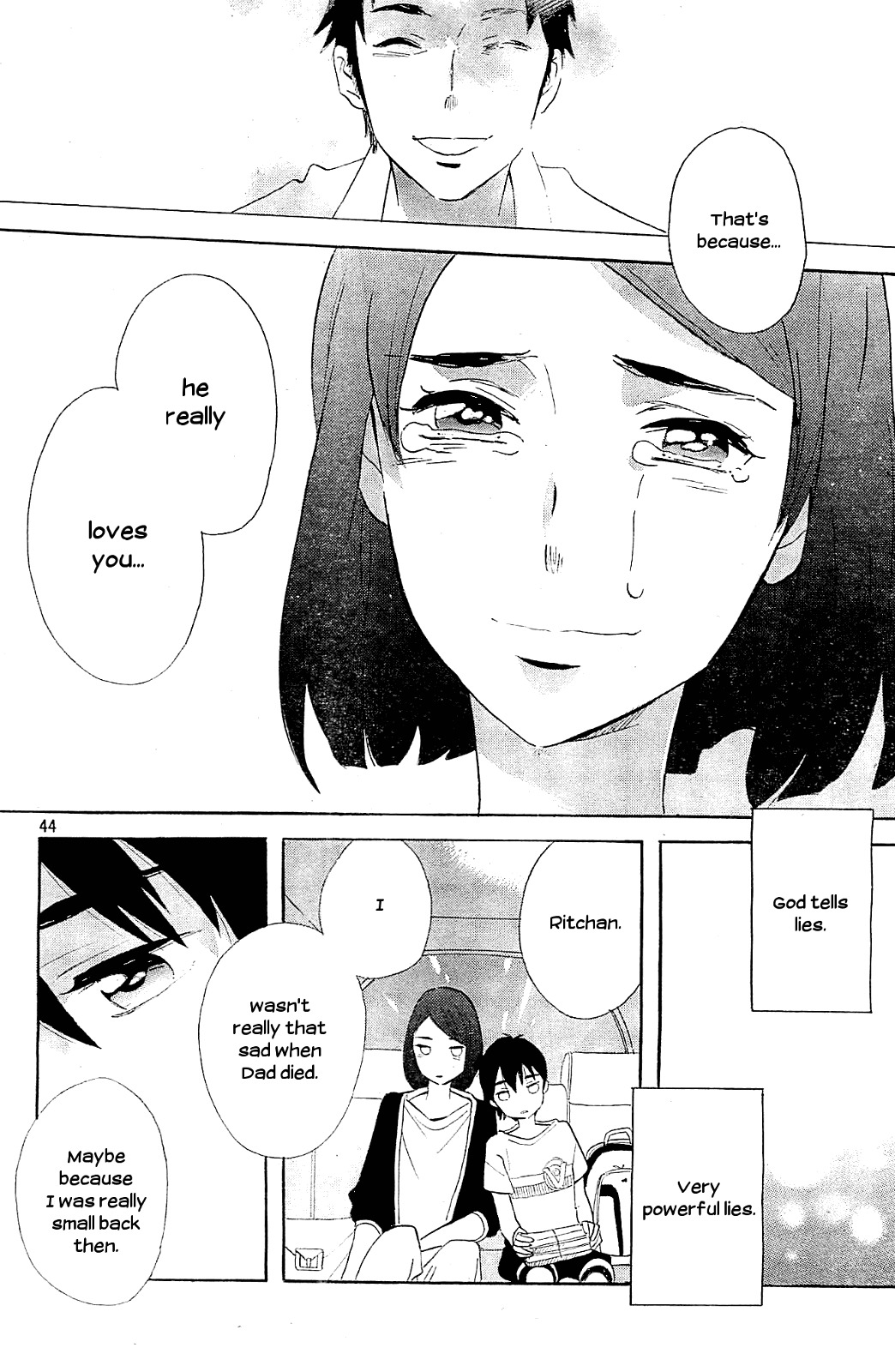 Kami-sama ga Uso o Tsuku. Chapter 5 page 45 - Chapter 5