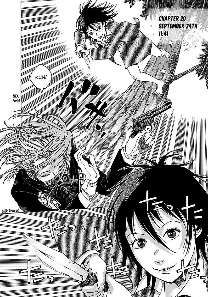 Kami-sama, Ki-sama o Koroshitai. Chapter 20 page 2 - Chapter 20 : September 24th, 11:41