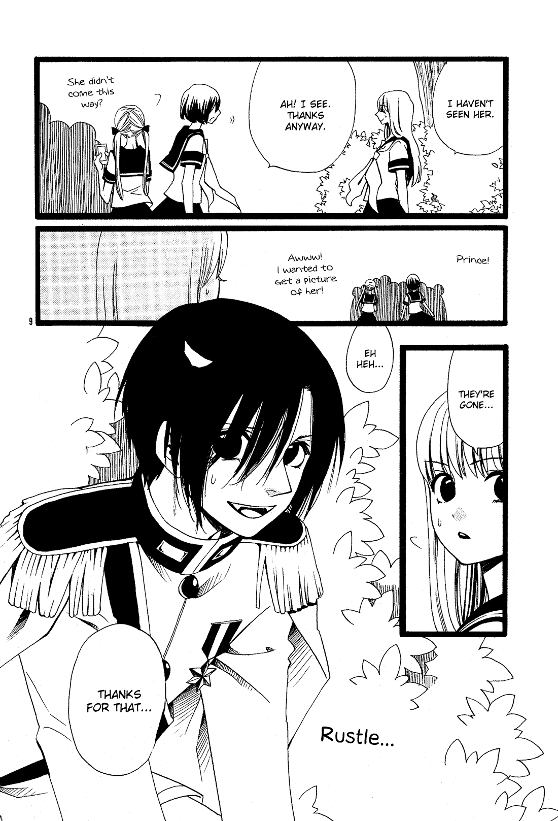 Kami-sama no Ekohiiki Chapter 27.5 page 10 - Chapter 27.5: Alice (oneshot) [END]