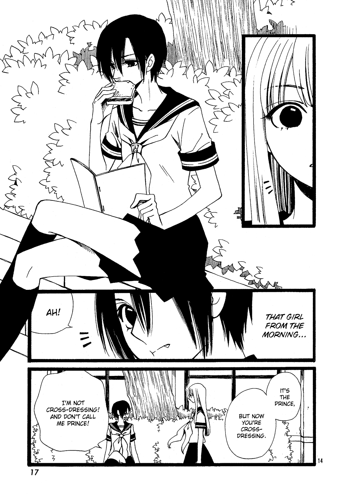 Kami-sama no Ekohiiki Chapter 27.5 page 15 - Chapter 27.5: Alice (oneshot) [END]