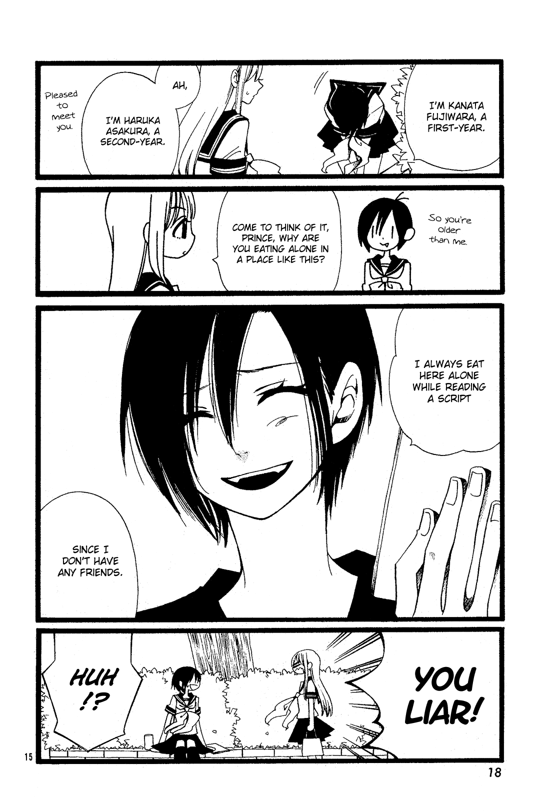 Kami-sama no Ekohiiki Chapter 27.5 page 16 - Chapter 27.5: Alice (oneshot) [END]