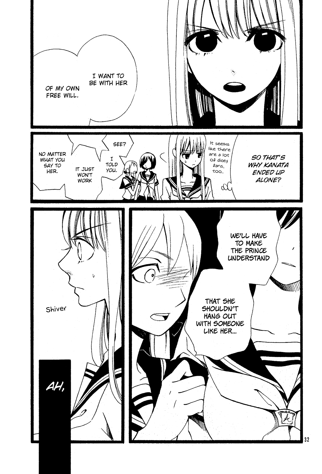 Kami-sama no Ekohiiki Chapter 27.5 page 33 - Chapter 27.5: Alice (oneshot) [END]