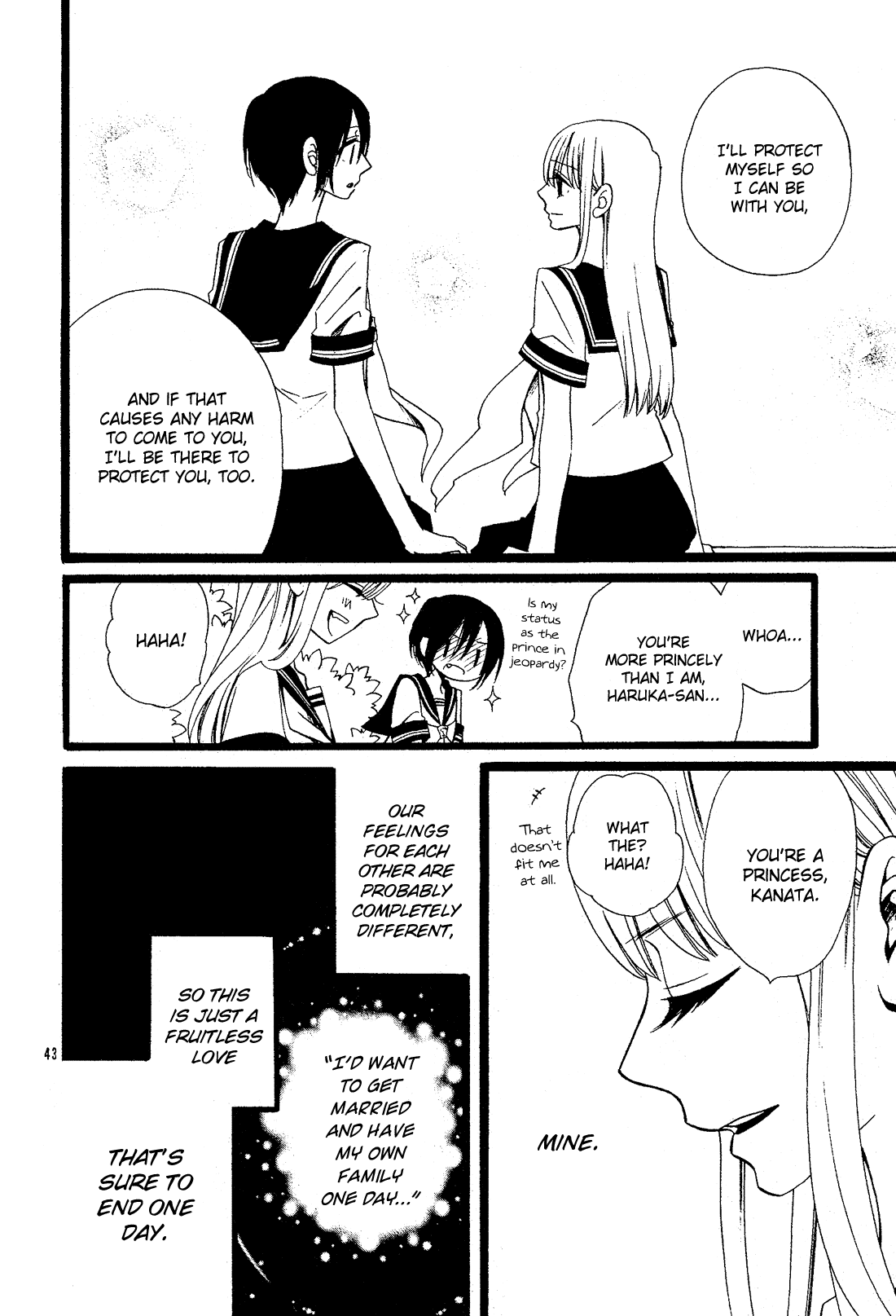 Kami-sama no Ekohiiki Chapter 27.5 page 43 - Chapter 27.5: Alice (oneshot) [END]