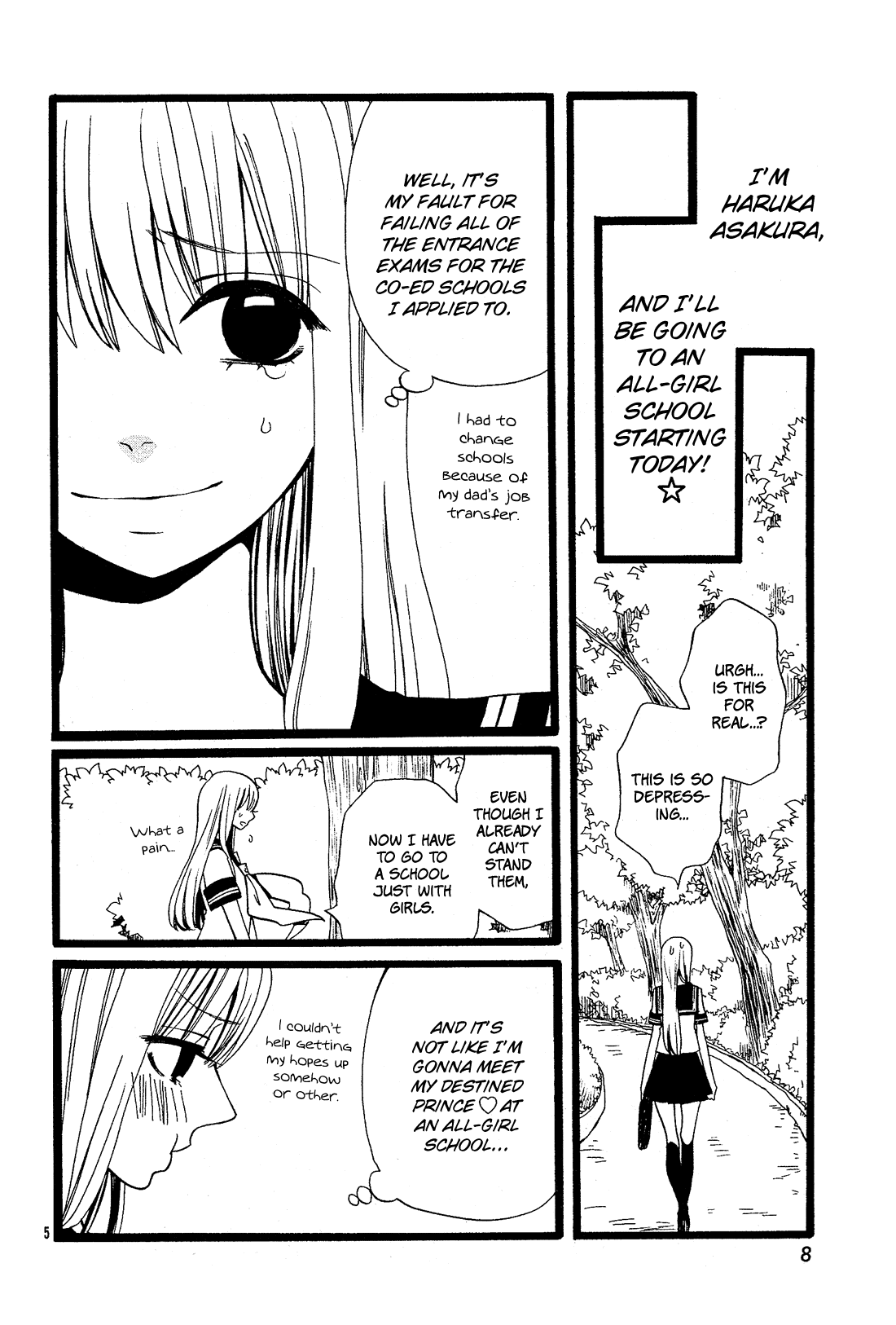 Kami-sama no Ekohiiki Chapter 27.5 page 6 - Chapter 27.5: Alice (oneshot) [END]