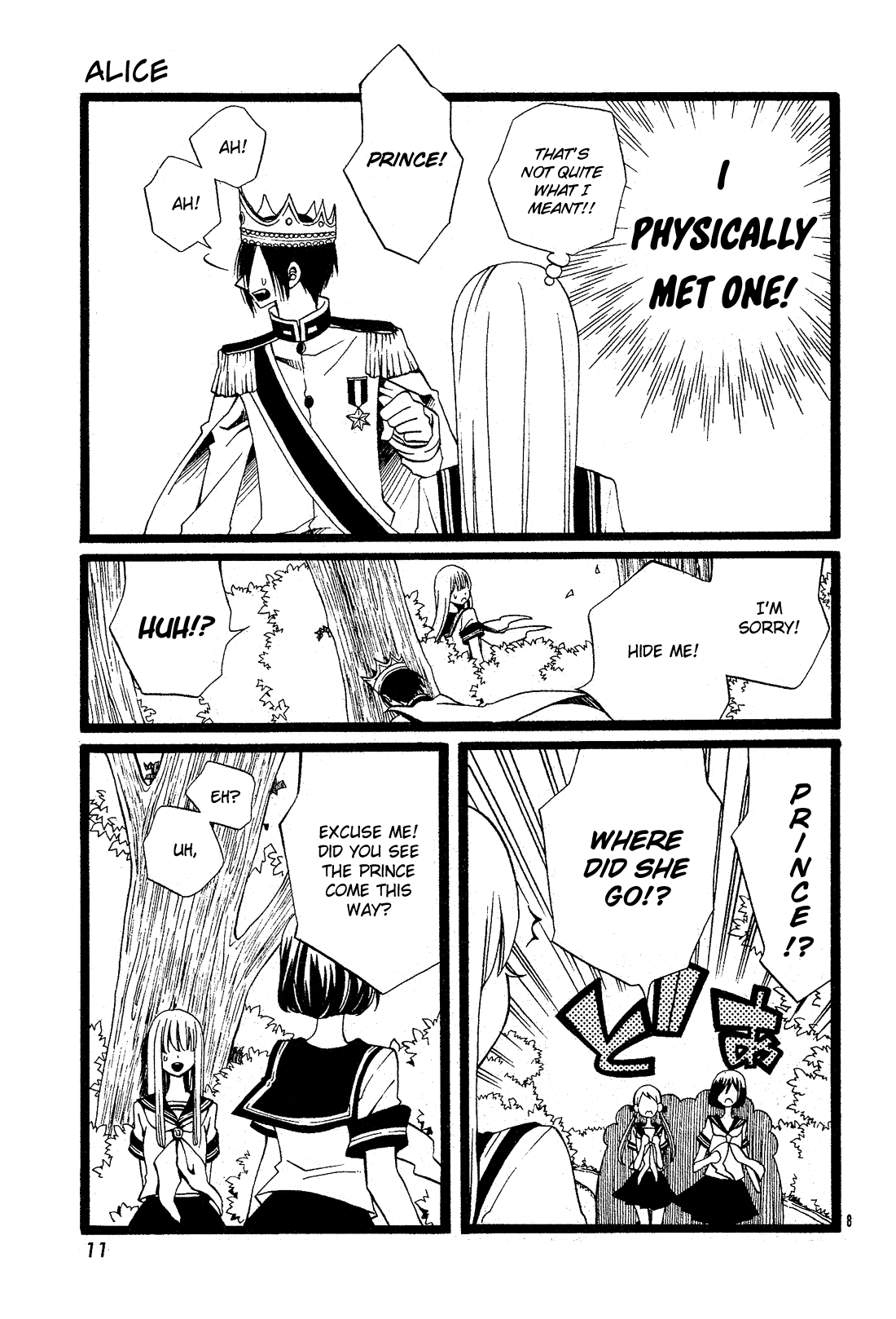 Kami-sama no Ekohiiki Chapter 27.5 page 9 - Chapter 27.5: Alice (oneshot) [END]