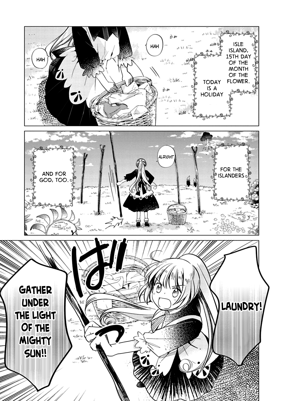 Kami-sama no iru Keshiki Chapter 4 page 1 - Chapter 4: God's Day Off