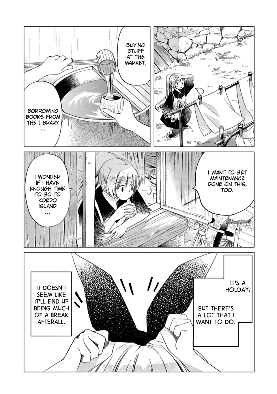 Kami-sama no iru Keshiki Chapter 4 page 3 - Chapter 4: God's Day Off