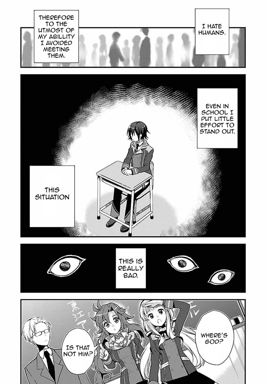 Kami-sama to Unmei Kakusei no Cross Thesis Chapter 1 page 19 - Chapter 1