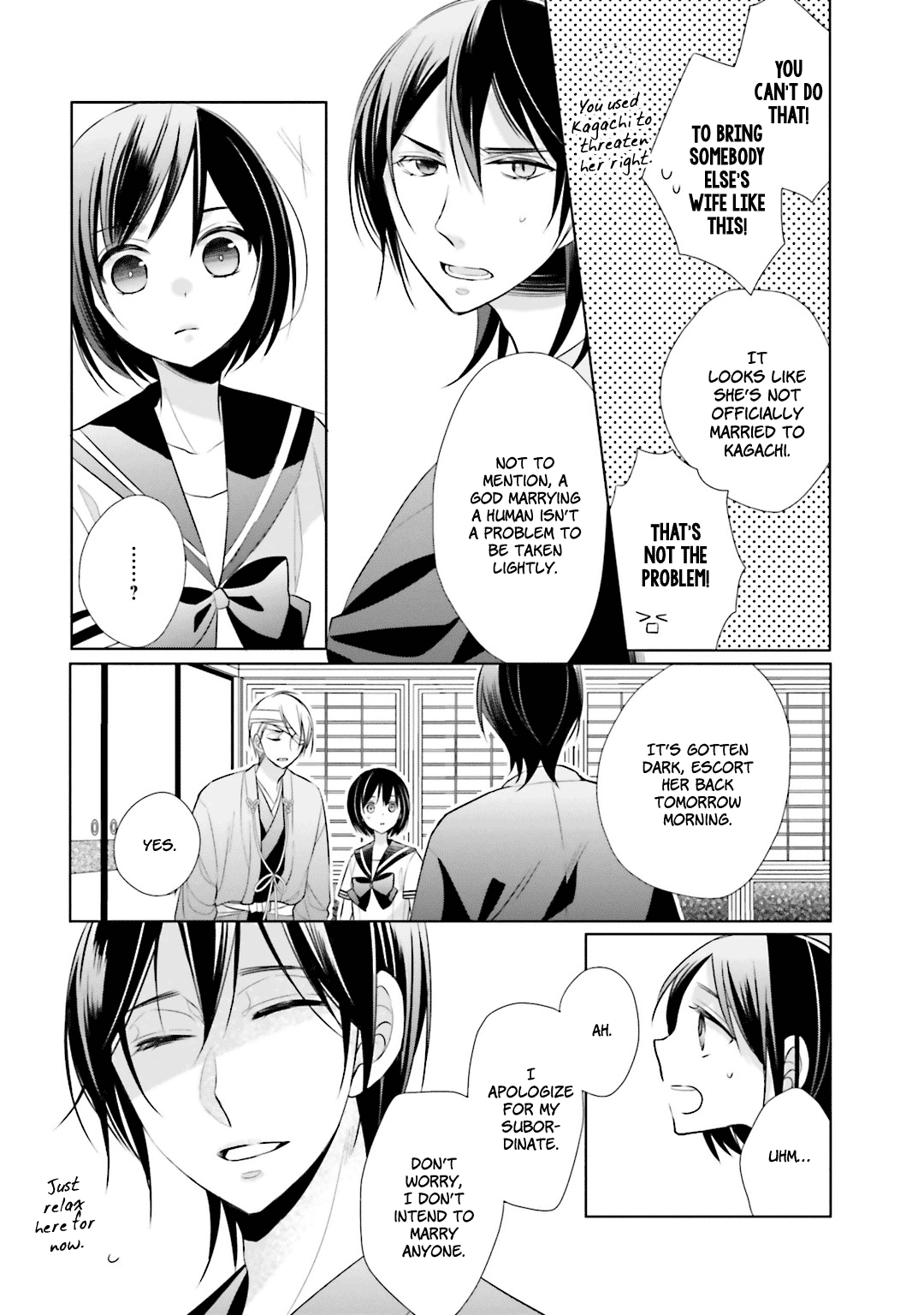 Kami-sama wa Ikiru no ga Tsurai Chapter 7 page 9 - Chapter 7