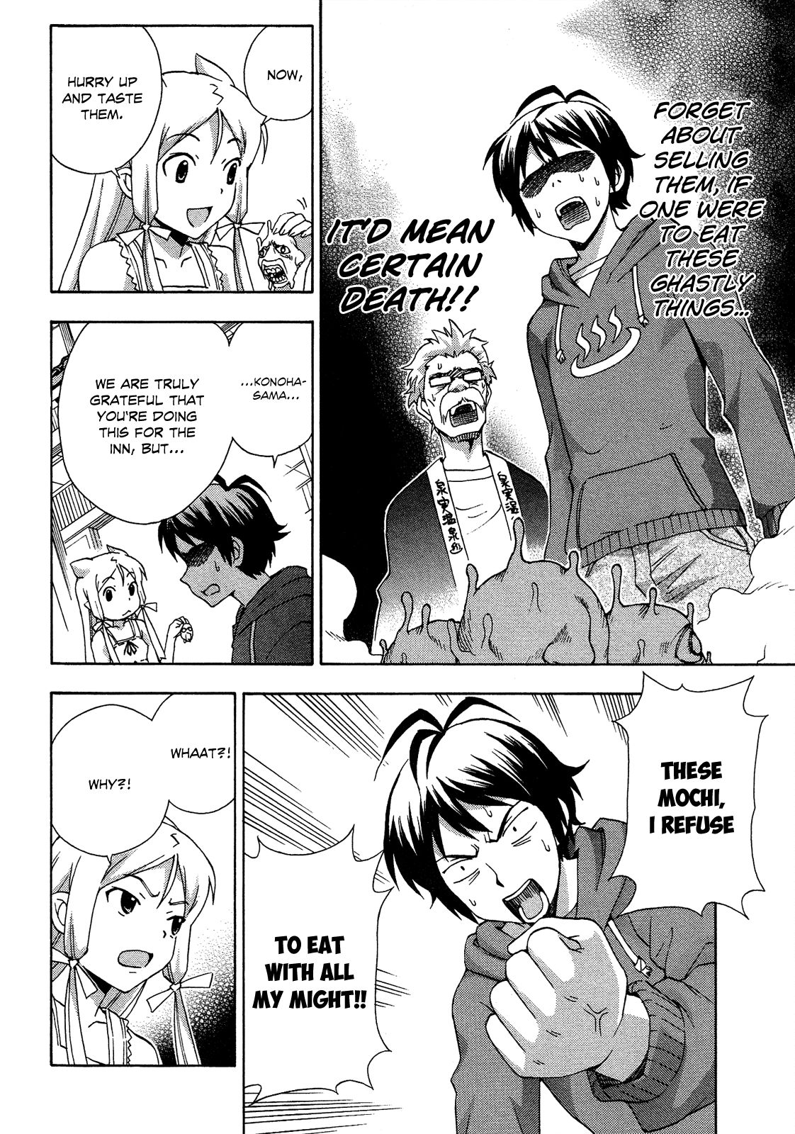 Kami Sen Chapter 17 page 11 - Chapter 17: Konoha's Heart-pounding Cooking!