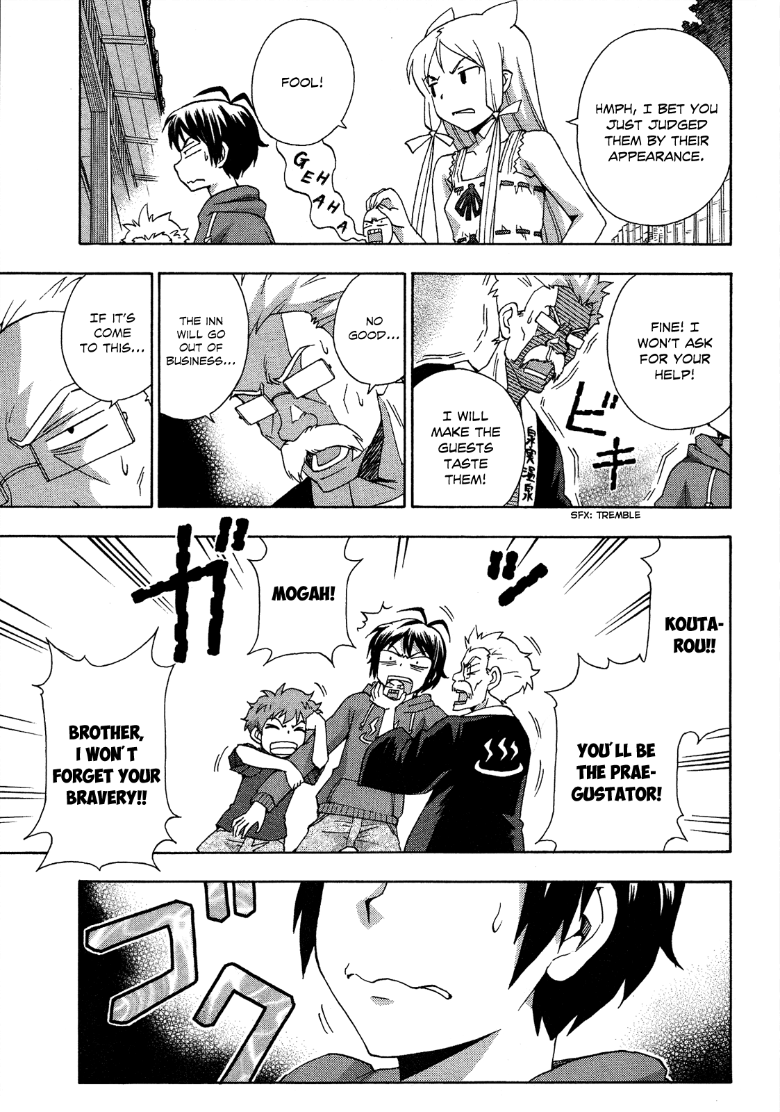 Kami Sen Chapter 17 page 12 - Chapter 17: Konoha's Heart-pounding Cooking!