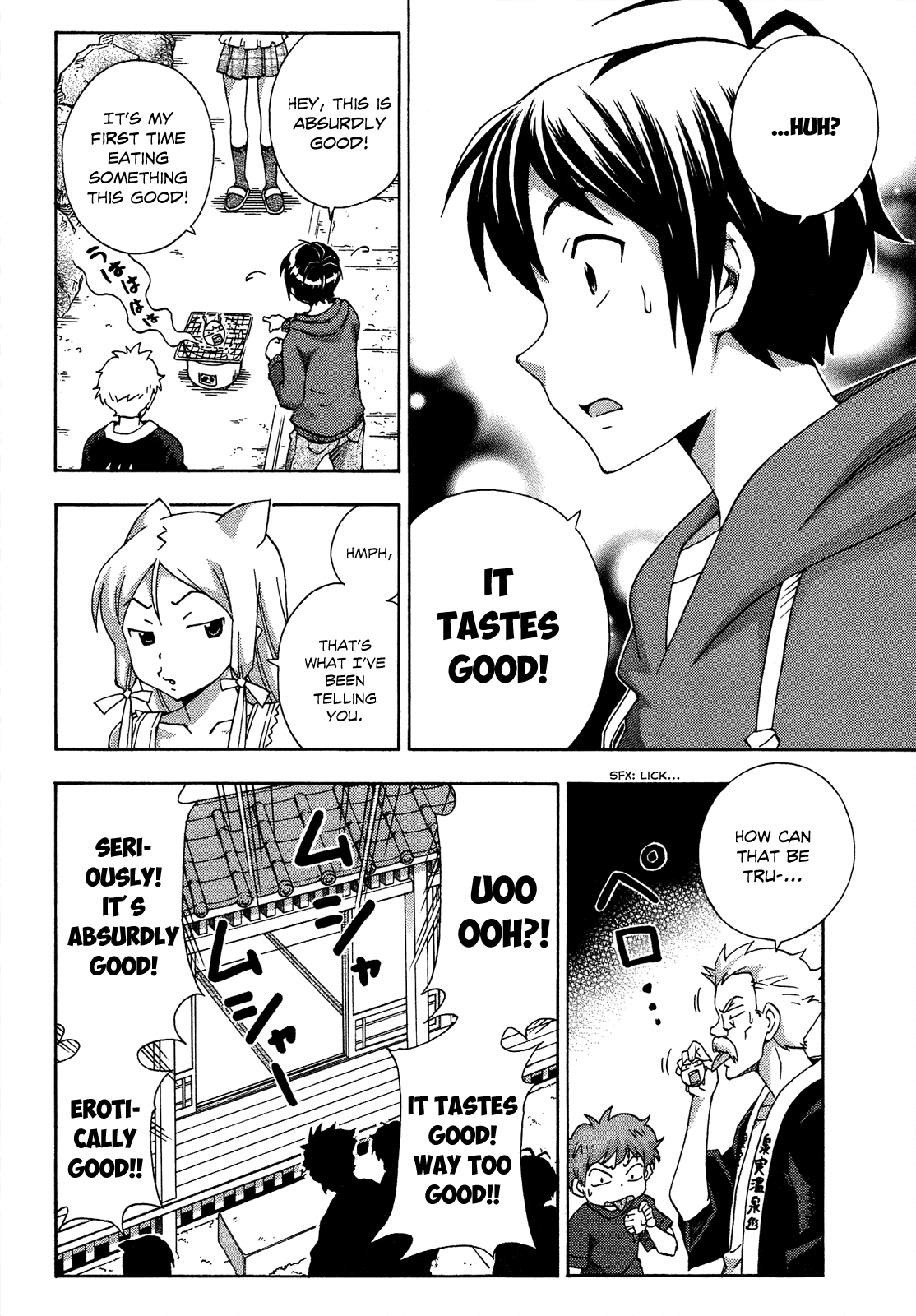Kami Sen Chapter 17 page 13 - Chapter 17: Konoha's Heart-pounding Cooking!