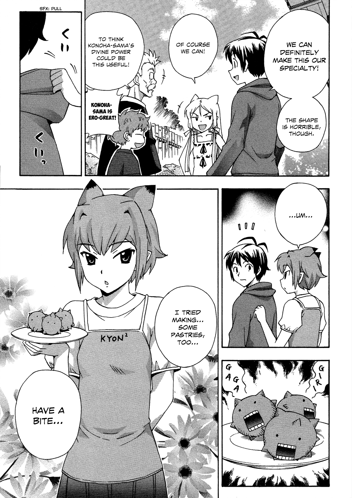 Kami Sen Chapter 17 page 14 - Chapter 17: Konoha's Heart-pounding Cooking!