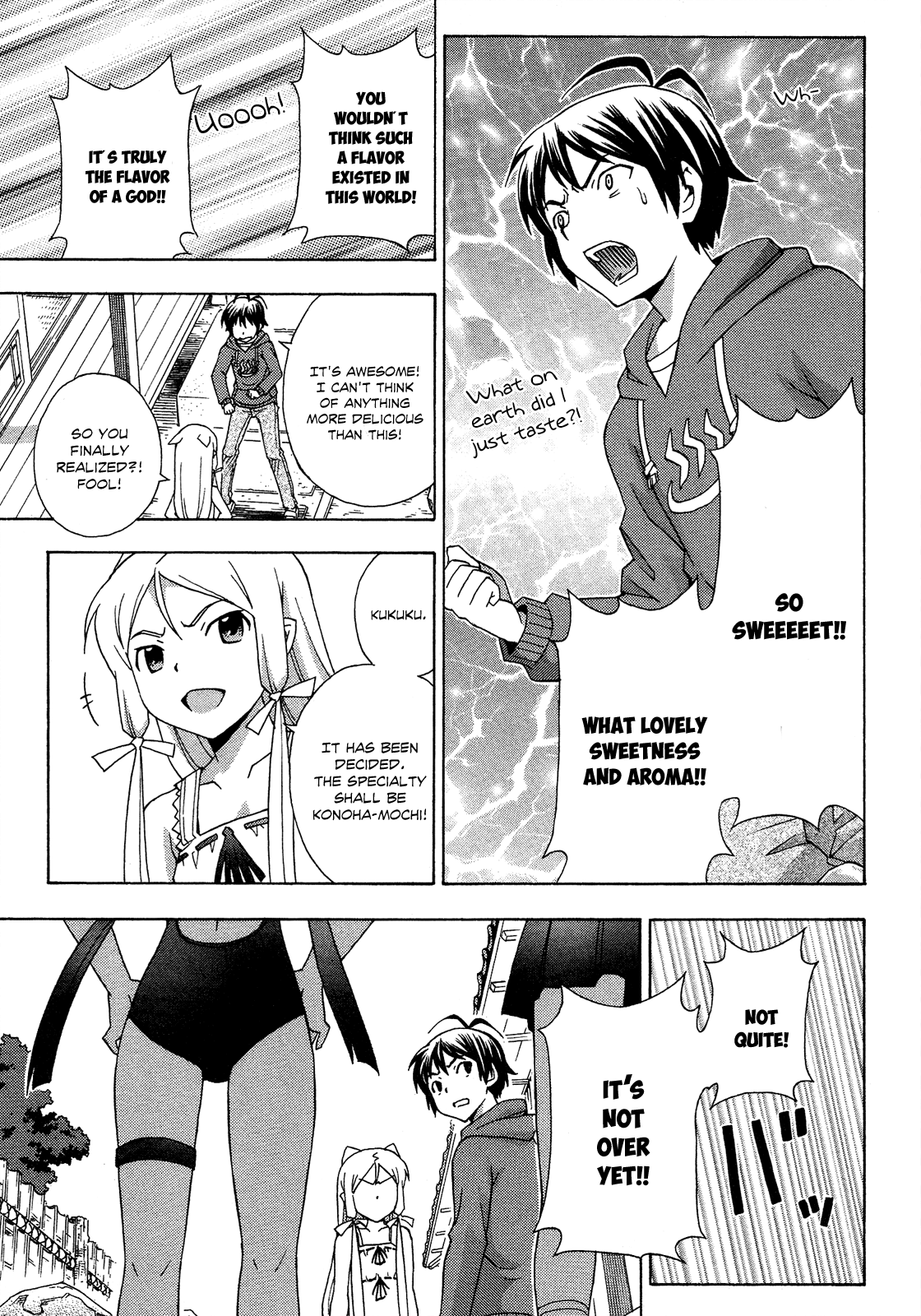 Kami Sen Chapter 17 page 24 - Chapter 17: Konoha's Heart-pounding Cooking!