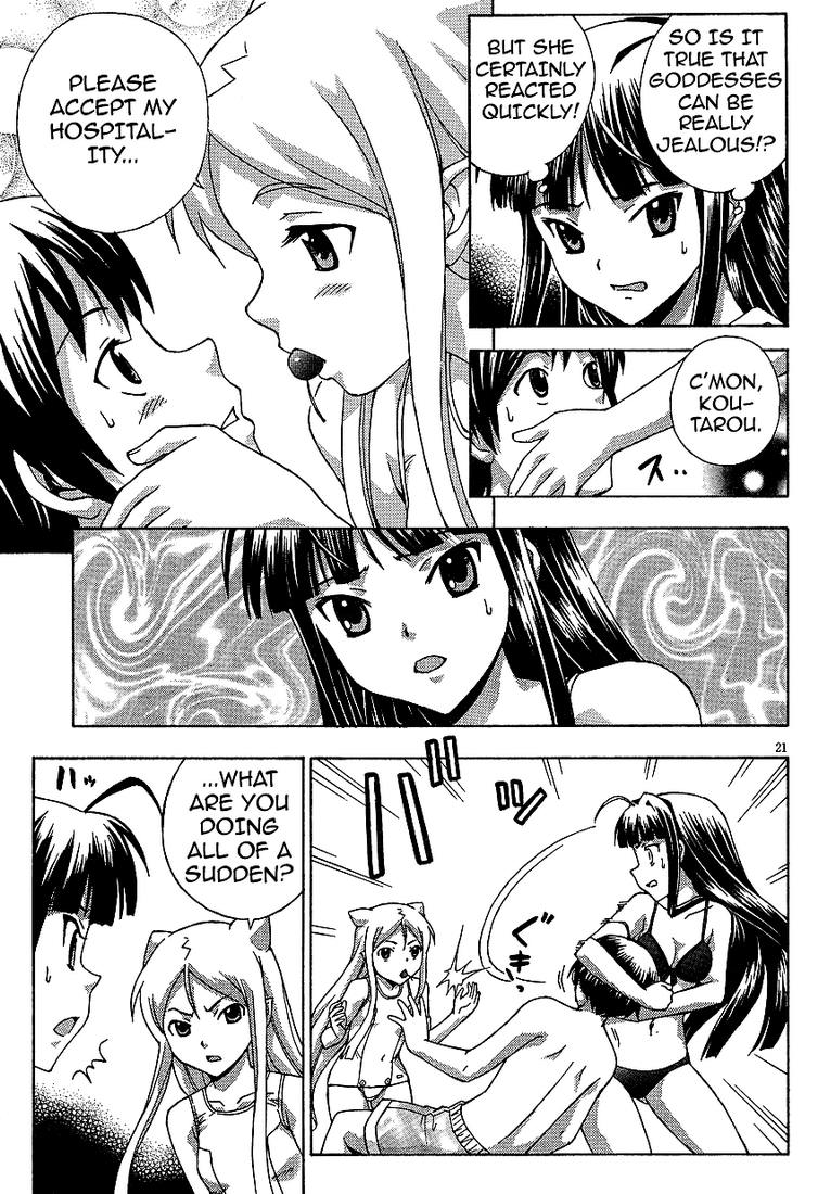 Kami Sen Chapter 2 page 21 - Chapter 2: The God Likes Hot Things