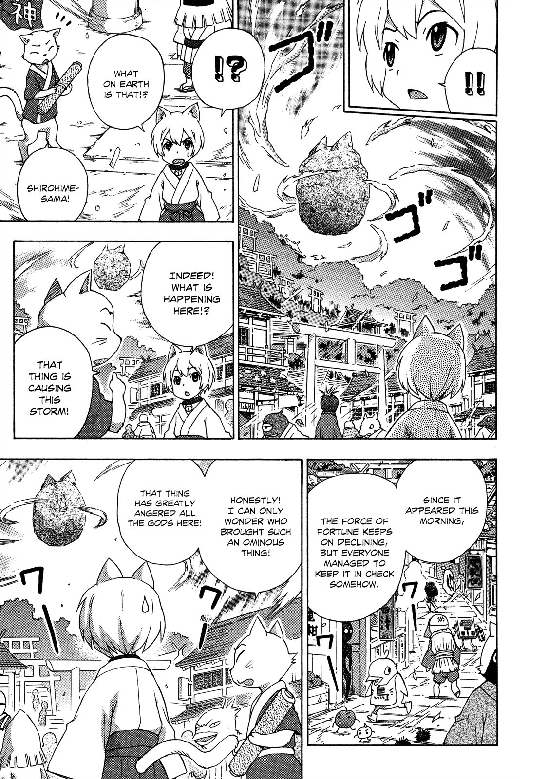 Kami Sen Chapter 22 page 9 - Chapter 22: Konoha ran away from home!?