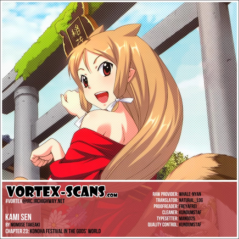 Kami Sen Chapter 23 page 26 - Chapter 23: Konoha Festival in the Gods' World