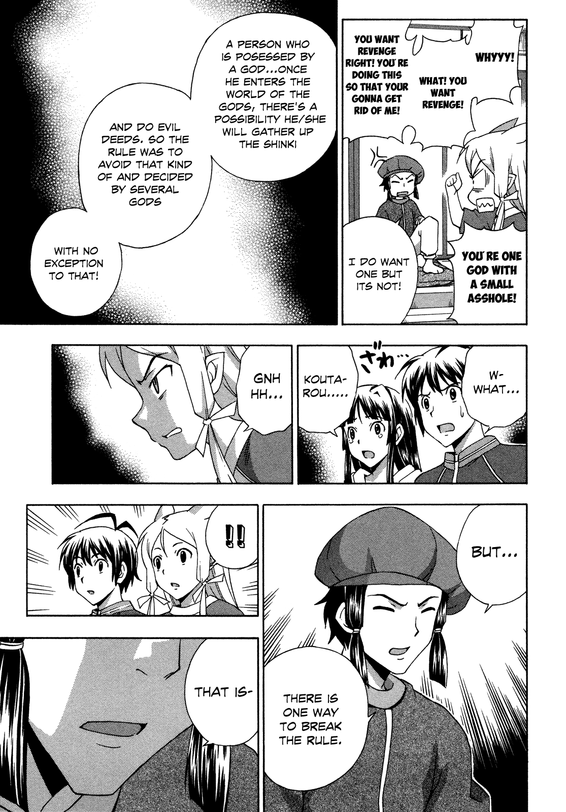 Kami Sen Chapter 24 page 7 - Chapter 24: Koutarou of the Dead