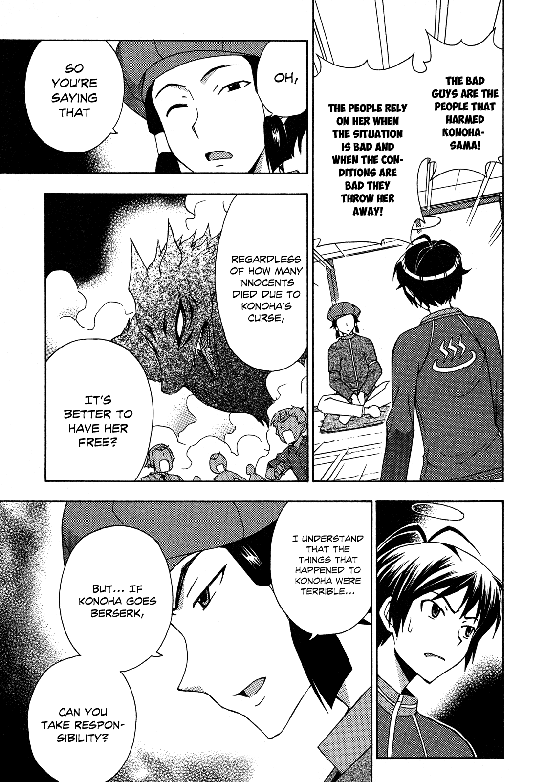 Kami Sen Chapter 26 page 25 - Chapter 26: Konoha's Platoon