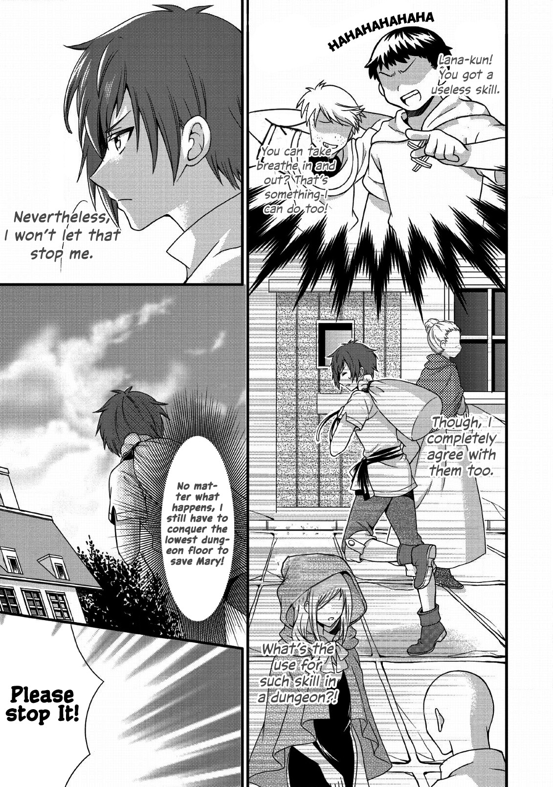 Kami Skill (Kokyuu) Suru Dake De Level Up Suru Boku Wa, Kamigami No Dungeon E Idomu Chapter 1 page 6 - Chapter 1