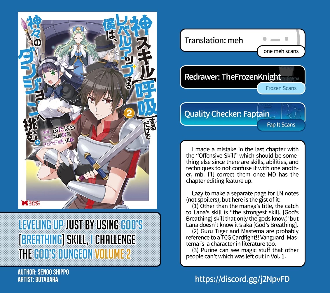 Kami Skill (Kokyuu) Suru Dake De Level Up Suru Boku Wa, Kamigami No Dungeon E Idomu Chapter 7 page 30 - Chapter 7