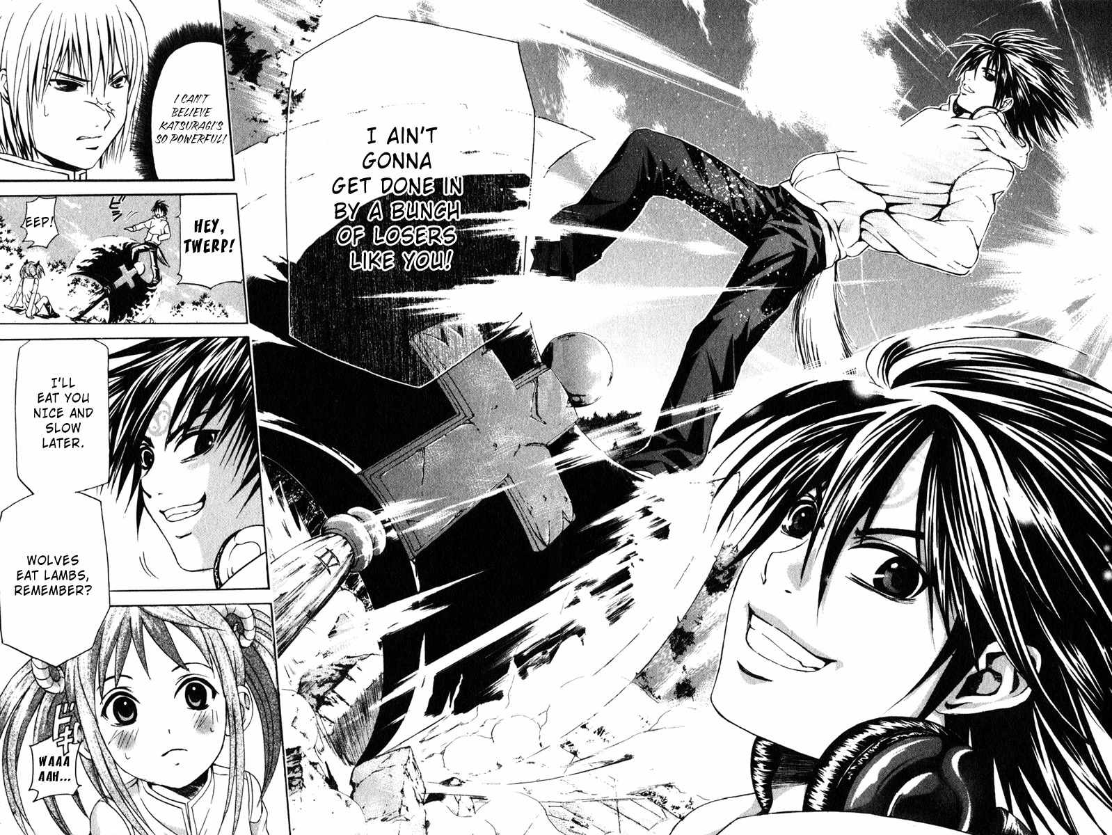 Kami to Sengoku Seitokai Chapter 12 page 17 - Chapter 12: Wild Beast