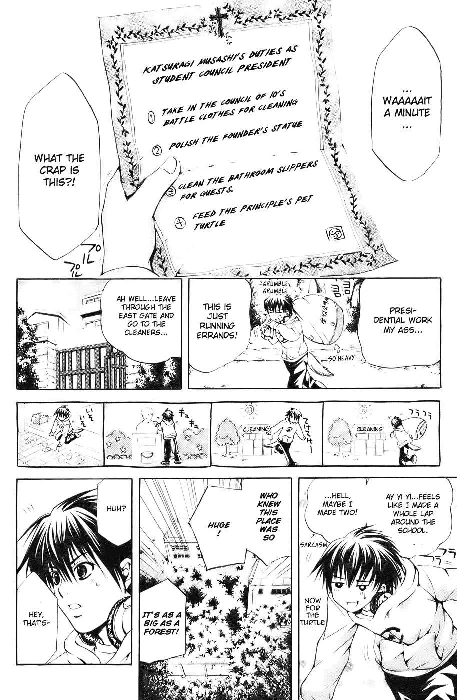 Kami to Sengoku Seitokai Chapter 20 page 9 - Chapter 20: Coronation