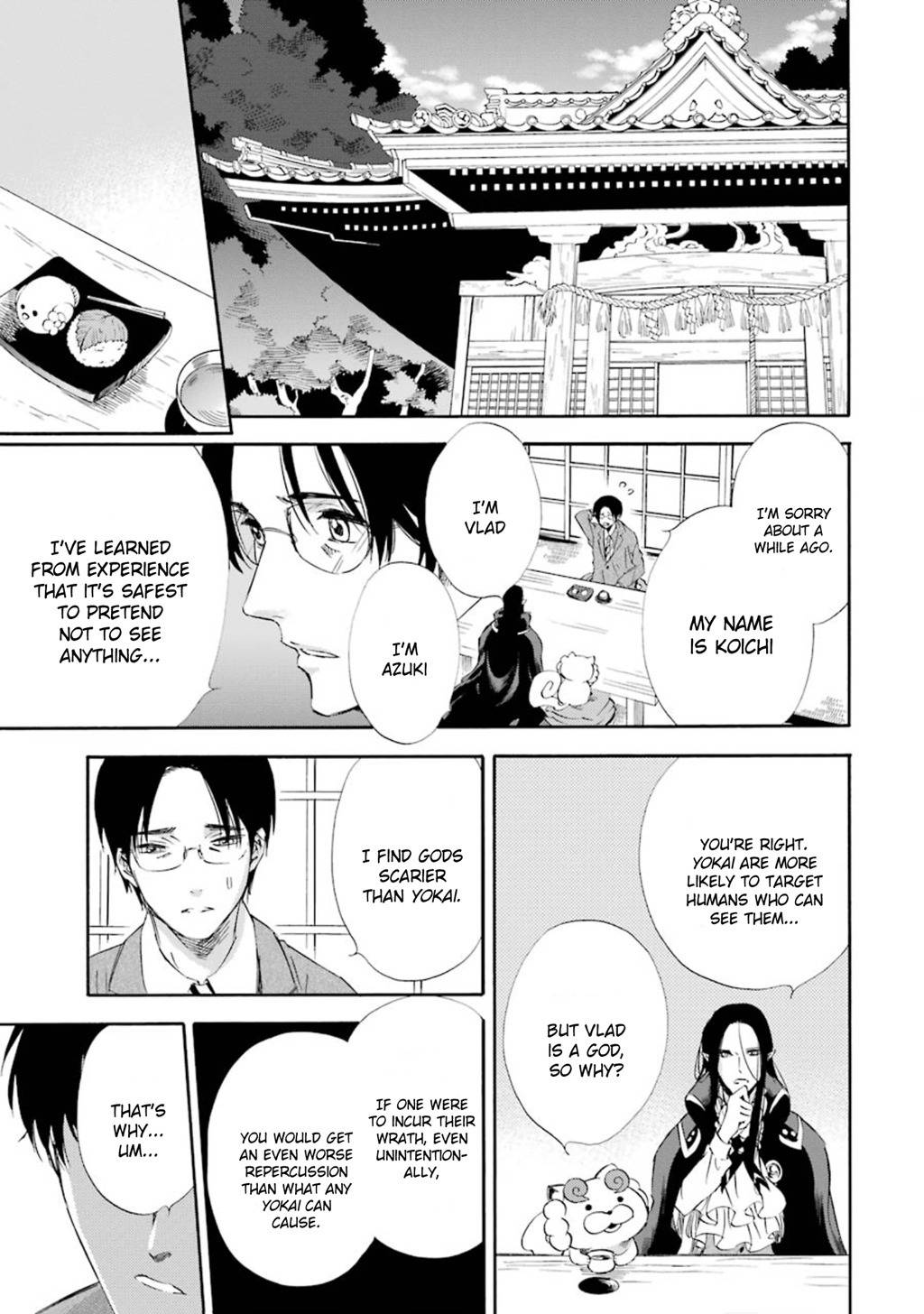 Kami to Yobareta Kyuuketsuki Chapter 14 page 8 - Chapter 14: A Little White Lie