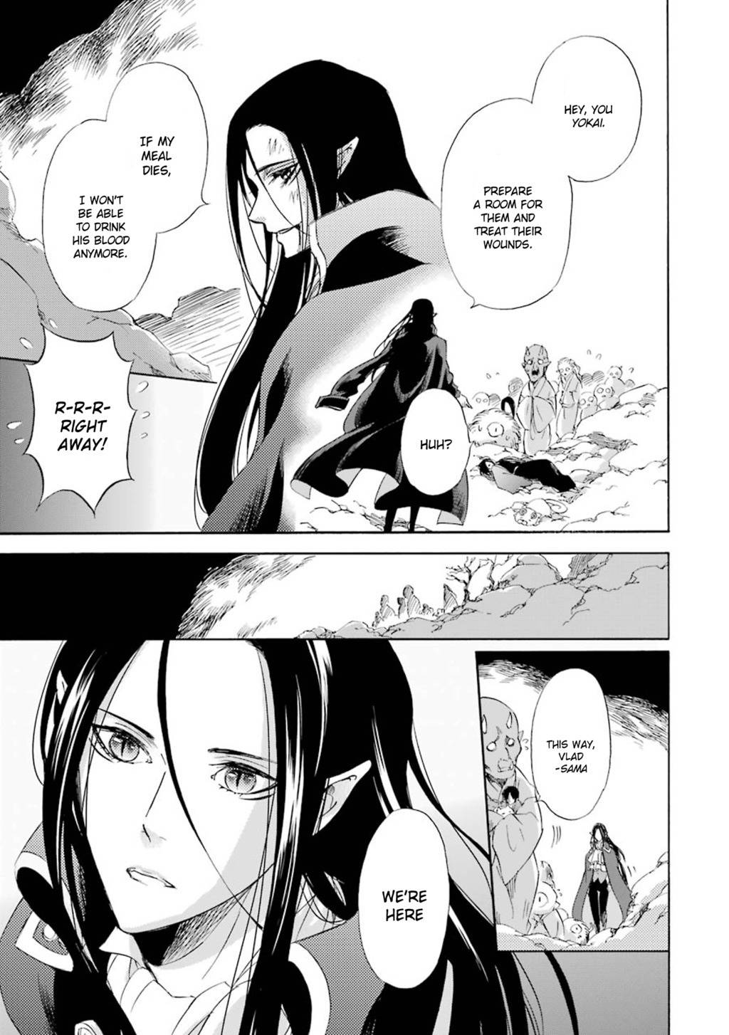 Kami to Yobareta Kyuuketsuki Chapter 16 page 34 - Chapter 16: Tōryanse