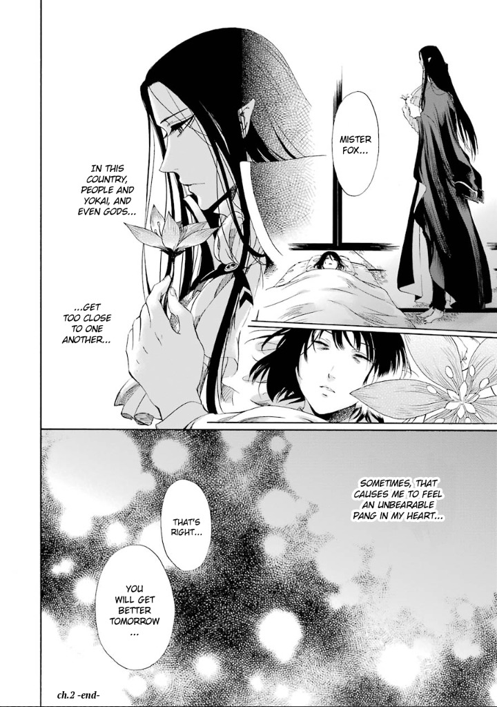 Kami to Yobareta Kyuuketsuki Chapter 2 page 38 - Chapter 2: A Fox's Flower