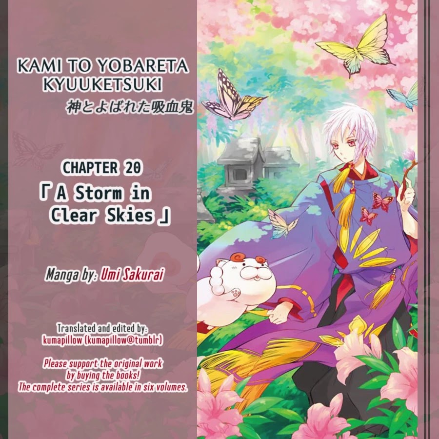 Kami to Yobareta Kyuuketsuki Chapter 20 page 1 - Chapter 20: A Storm in Clear Skies