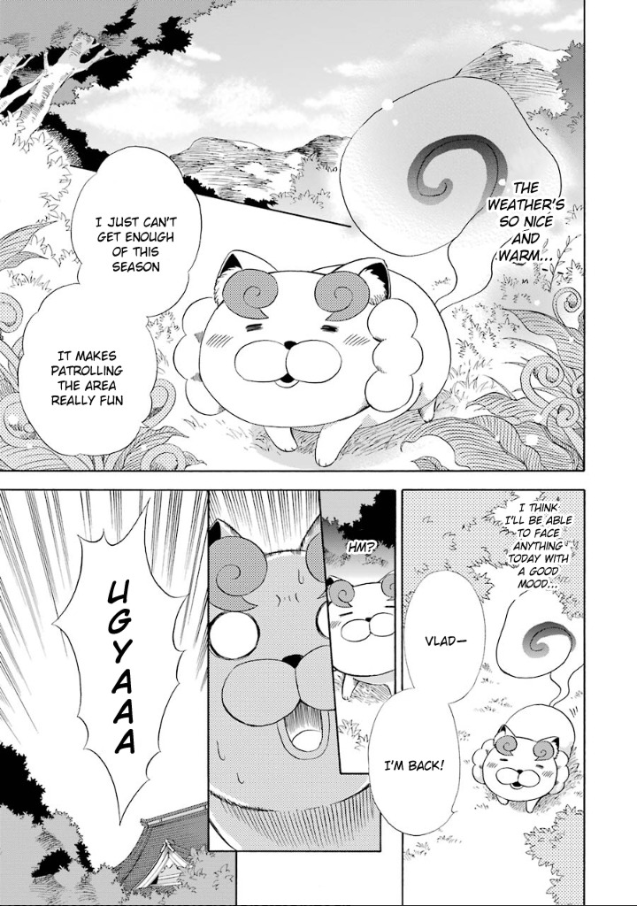 Kami to Yobareta Kyuuketsuki Chapter 9 page 2 - Chapter 9: Melancholy Tale of a Komainu