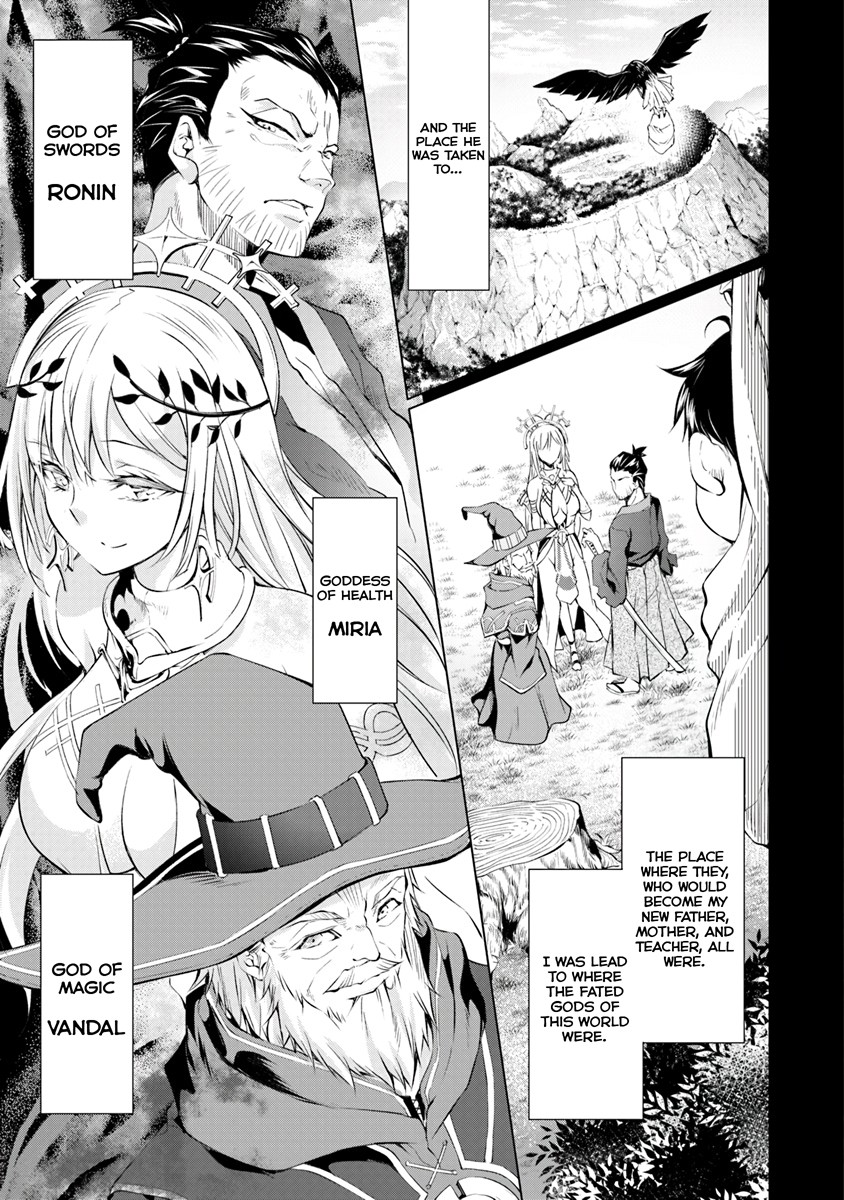 Kamigami ni Sodaterare Shimo no, Saikyou to Naru Chapter 1.1 page 14 - Chapter 1.1